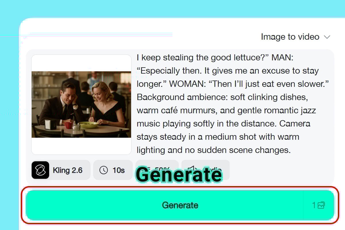 Step 3: Generate Your Video
