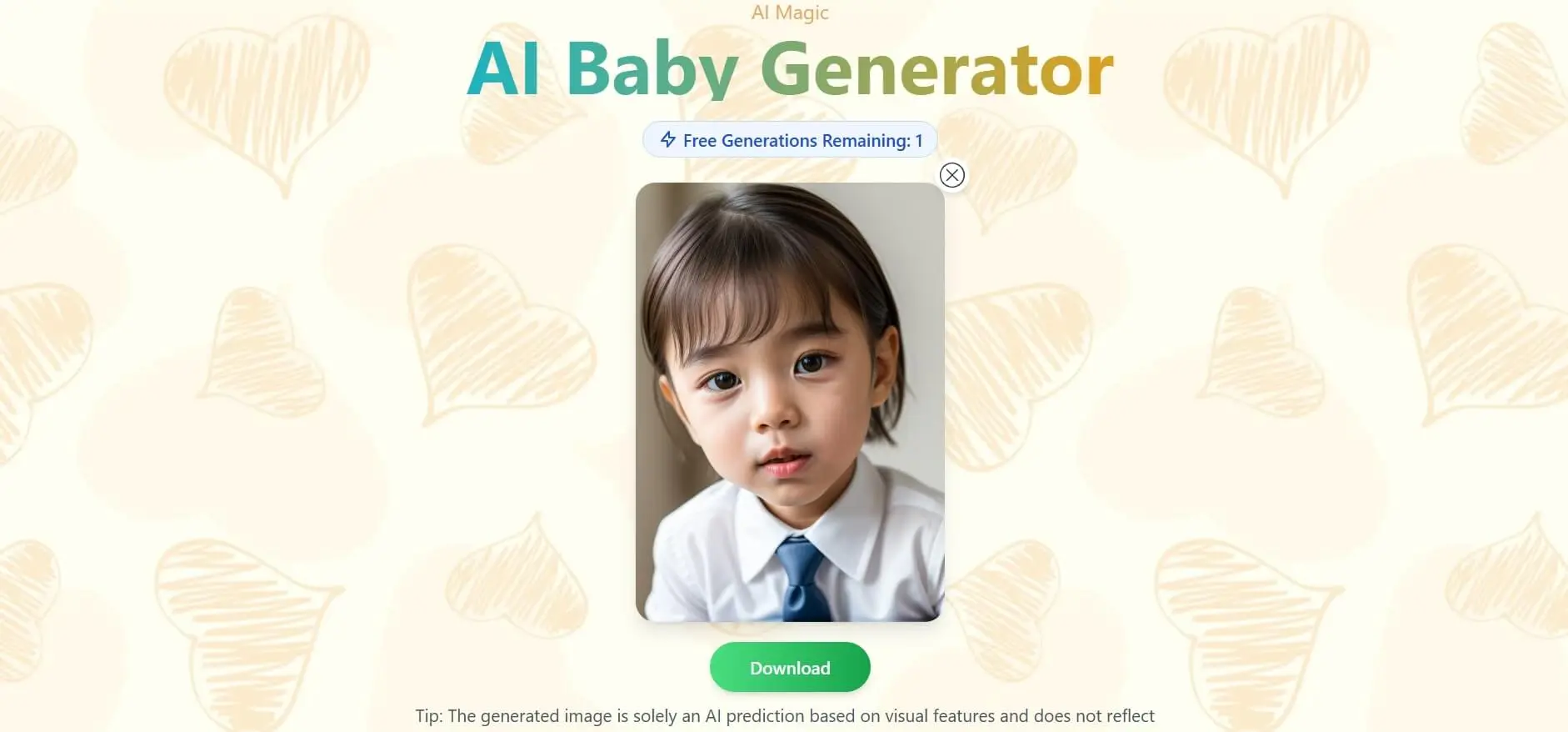  ai baby generator