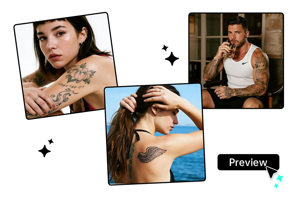 Preview and Visualize Tattoos Before They're Permanent