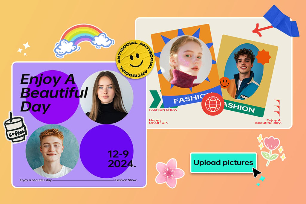 Use Stickers and Text to Add Creativity to Your Images