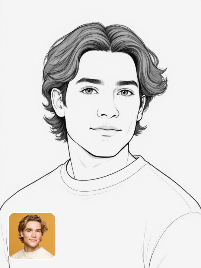Photo to Line Drawing