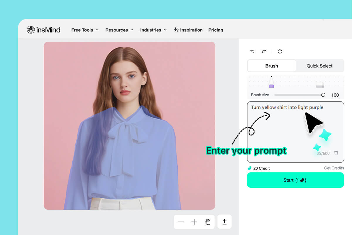 Step 3. Enter the Prompt