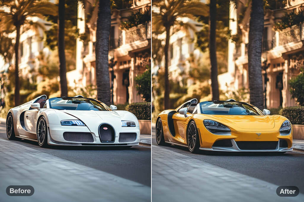 <p><span style="color: #000000;">Recolor&nbsp;Car&nbsp;Image</span></p>