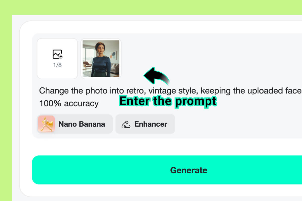 Step 2. Enter the prompt