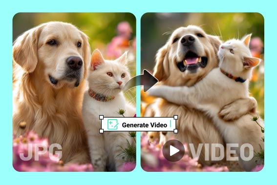 AI Animal Hug Video Generator