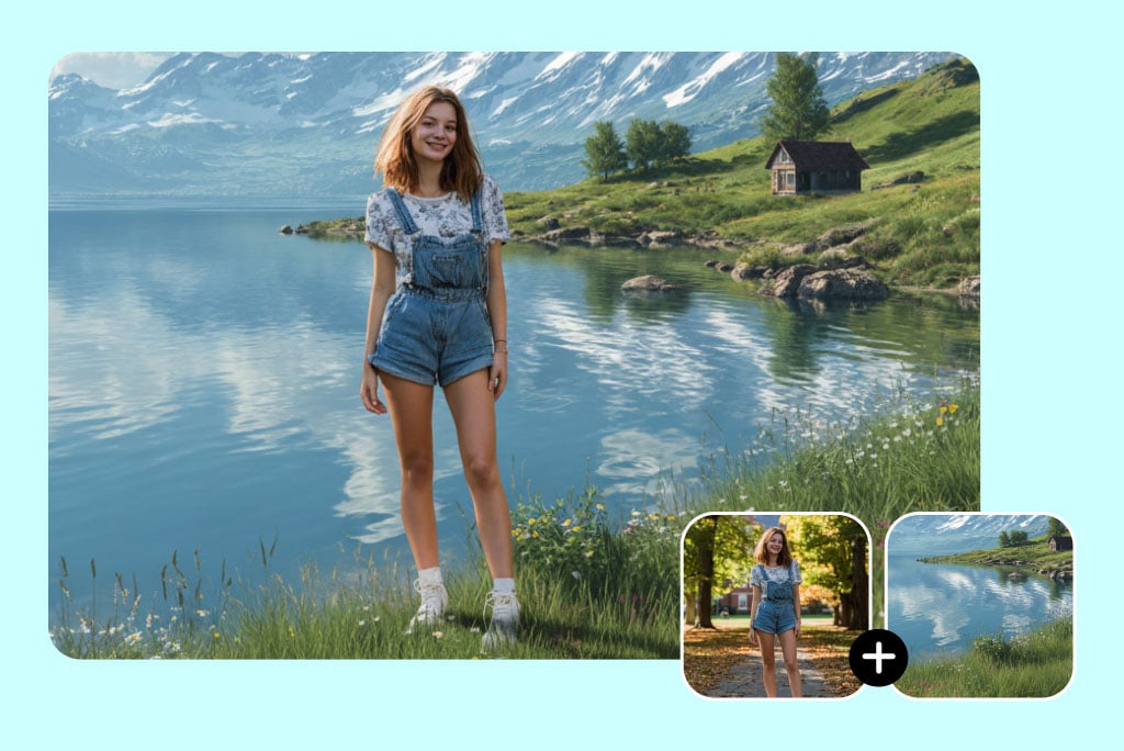 Add Yourself to Iconic Landmarks with AI Add Yourself to Iconic Landmarks with AI