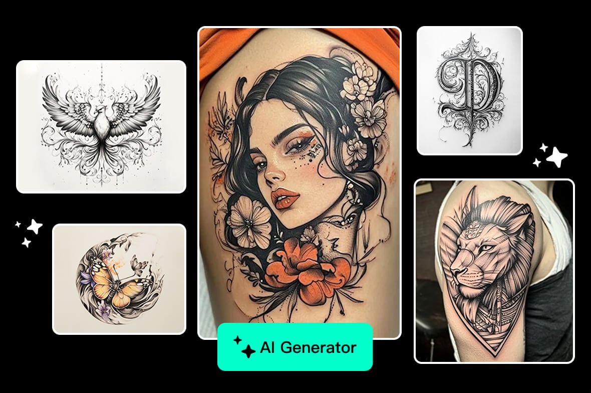 AI Tattoo Generator: Design a Tattoo Online for Free