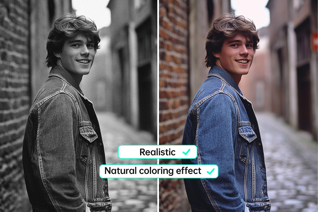 Add Natural Color to Black and White Photos to Revive Their Original Charm