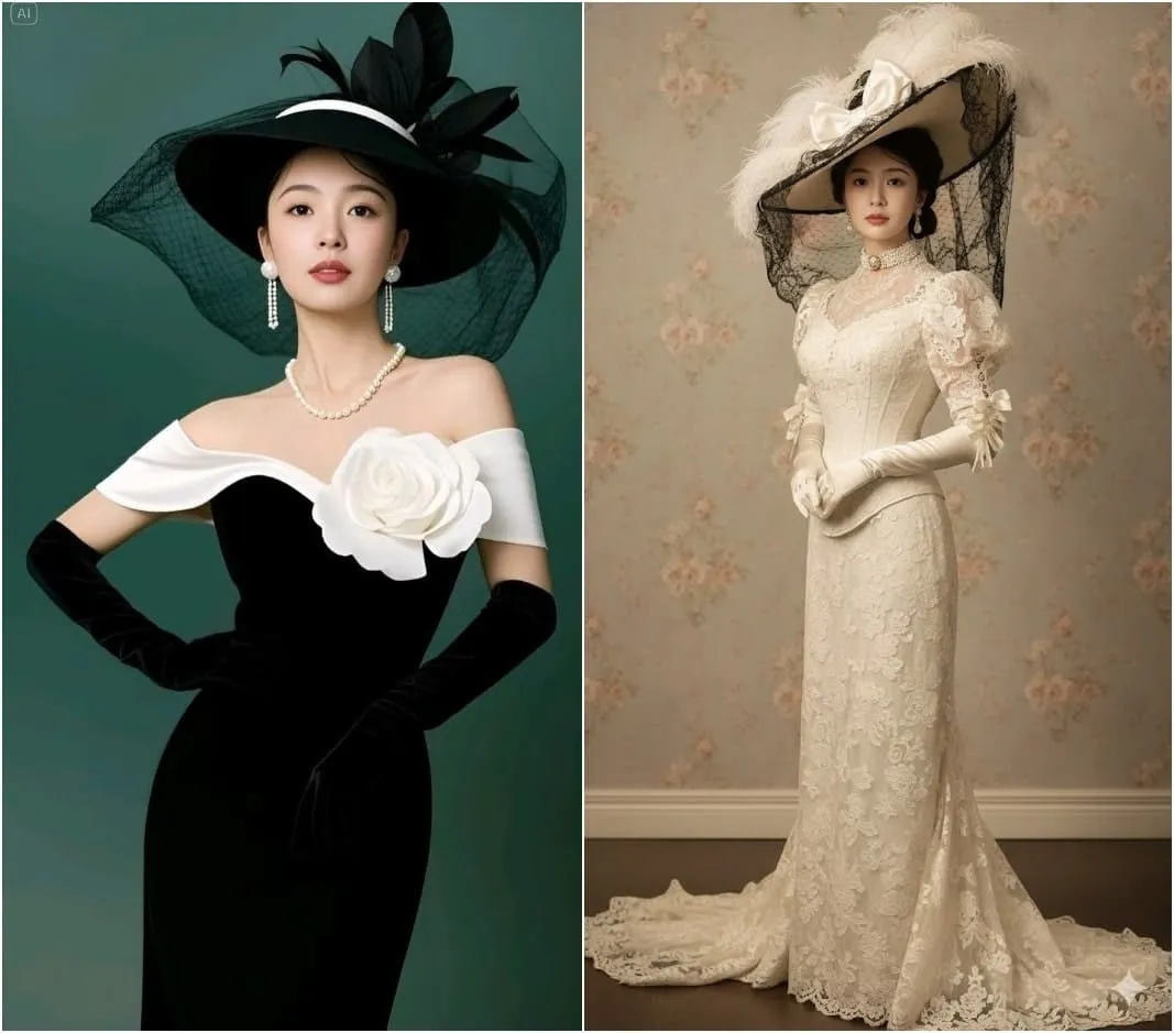 An image of elegant women in a ballroom generated by insMind