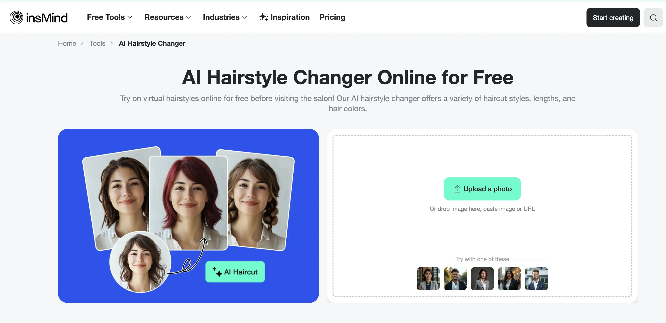 Upload Your Photo for a hairstyle for round face