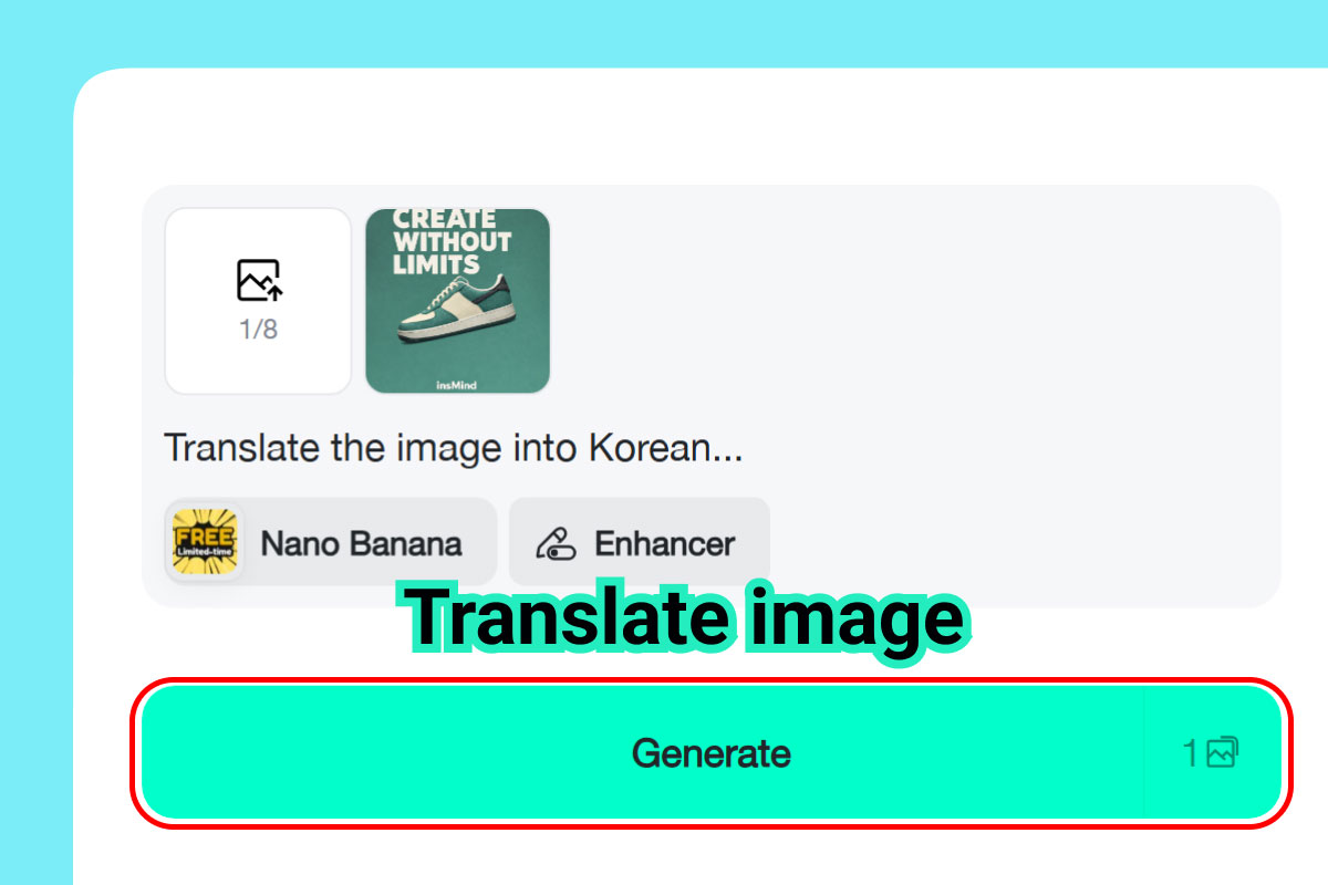 Step 3. Translate the Image