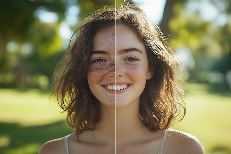 <p>Remove&nbsp;wrinkles,&nbsp;blemishes,&nbsp;and&nbsp;other&nbsp;skin&nbsp;problems&nbsp;to&nbsp;make&nbsp;your&nbsp;portraits&nbsp;look&nbsp;perfect.&nbsp;This&nbsp;will&nbsp;make&nbsp;your&nbsp;subjects&nbsp;look&nbsp;their&nbsp;best.</p>