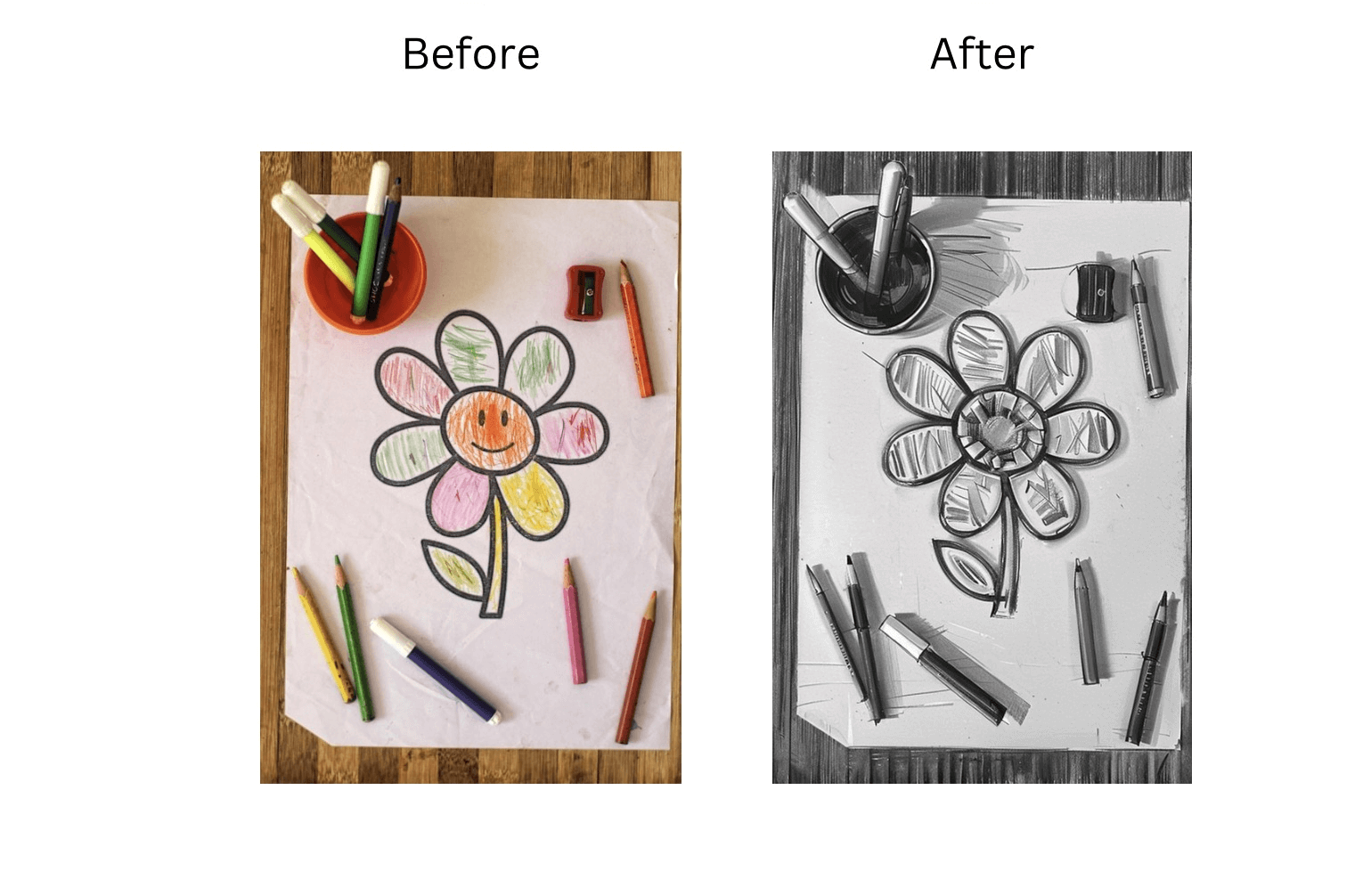 Make playful stencils for children’s creative projects.