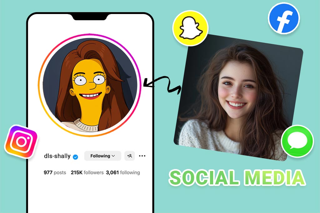 Twórca Awatara Kreskówkowego — Idealny do Social Mediów