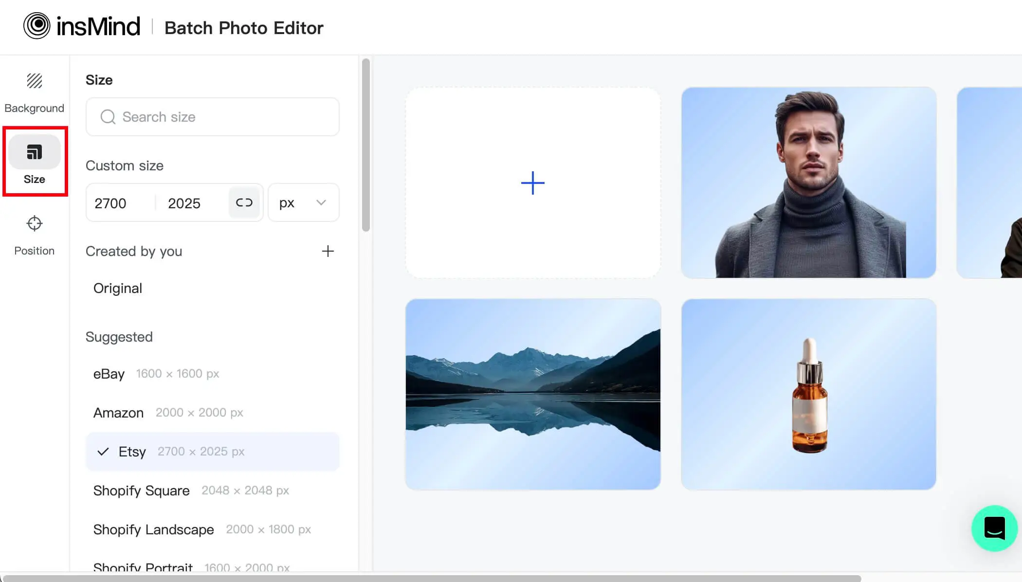 Resize multiple photos at once