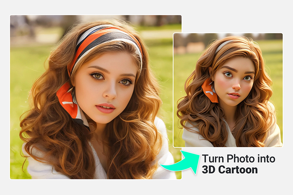 Turn Any Photo into a 3D Cartoon in Seconds