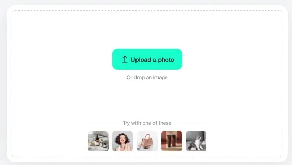 Screenshot demonstrating the process of uploading a photo to the Sticker Maker Tool in insMind