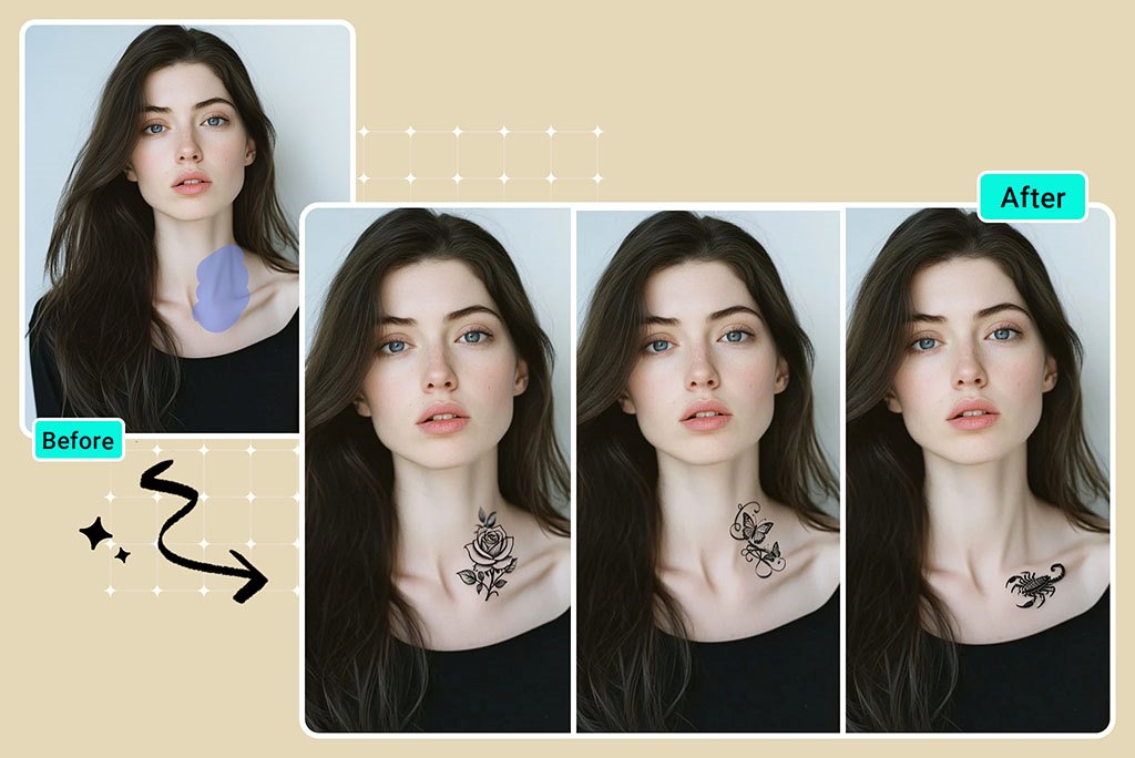 AI Tattoo Simulator – Try On Realistic Tattoos Online in Seconds