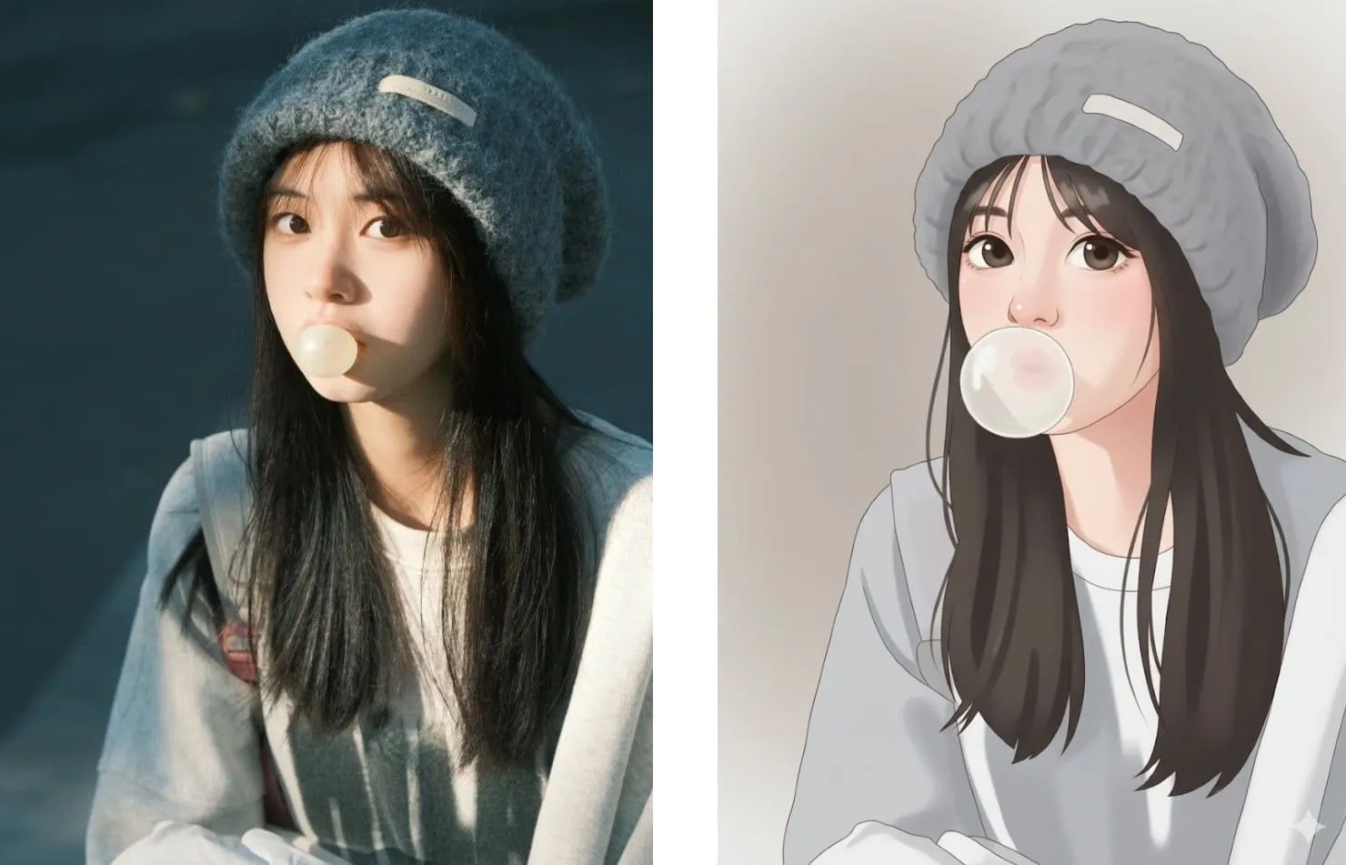 An image of cartoon style created by nano banana AI prompt