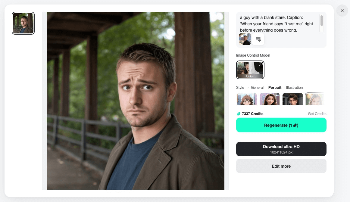  Save your meme to instantly share on TikTok, Reddit, Instagram, or group chats.