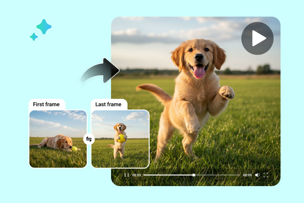 Create Videos from Start & End Frames