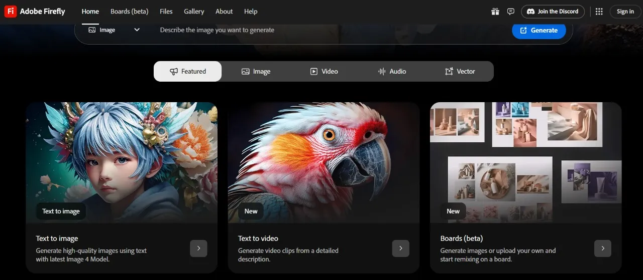 Generative AI: Adobe Firefly
