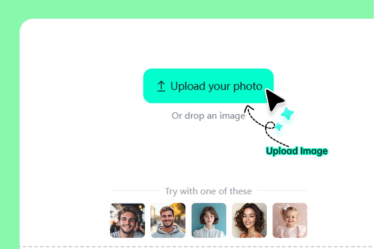 Step 1: Upload your photo