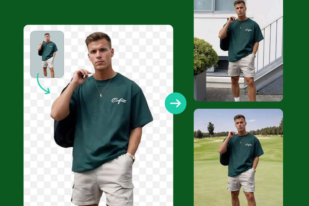 Enhance Your T-Shirt Photography with AI-Generated Backgrounds