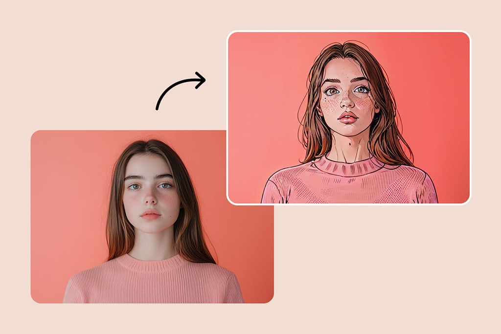 <p>Create&nbsp;an&nbsp;animated&nbsp;version&nbsp;of&nbsp;yourself&nbsp;and&nbsp;live&nbsp;in&nbsp;a&nbsp;world&nbsp;full&nbsp;of&nbsp;cartoons.&nbsp;AI&nbsp;filters&nbsp;can&nbsp;transform&nbsp;you&nbsp;into&nbsp;an&nbsp;unpredictable&nbsp;anime&nbsp;character,&nbsp;a&nbsp;creative&nbsp;manga&nbsp;hero,&nbsp;or&nbsp;a&nbsp;chic&nbsp;superhero.</p>