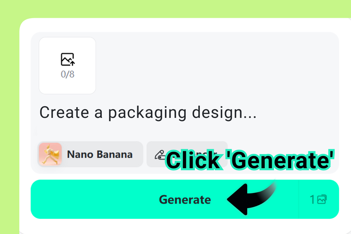 Click the “Generate” Button