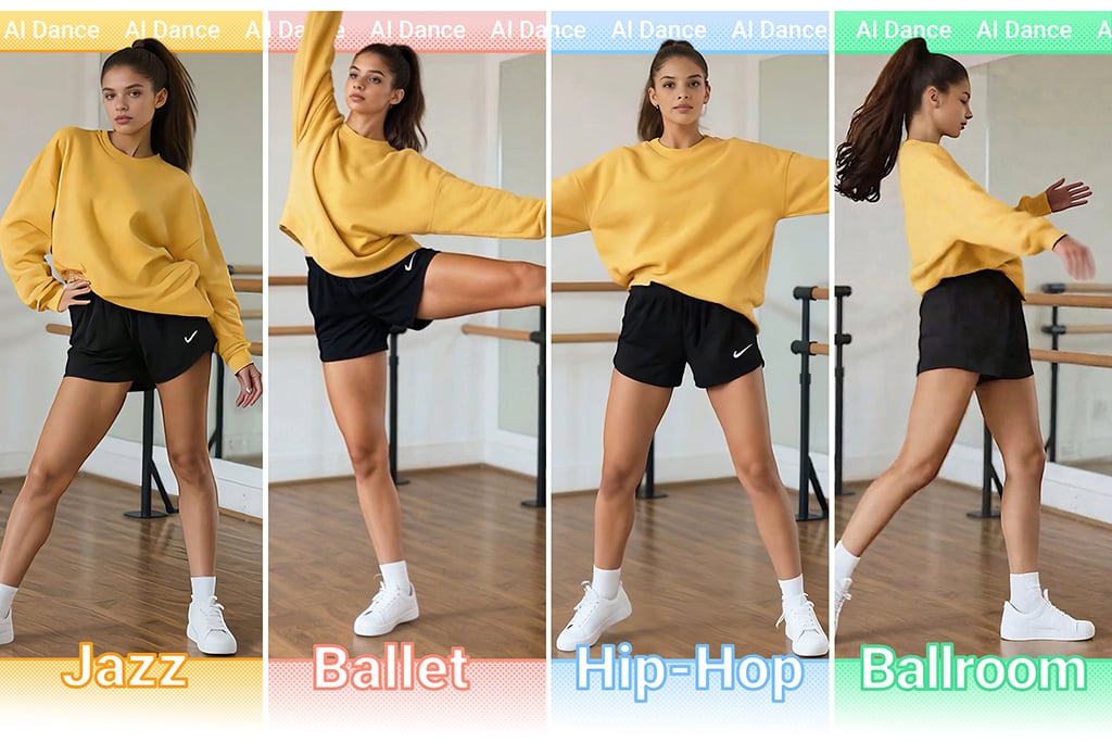 Customize AI Dance Moves Using Text Prompts