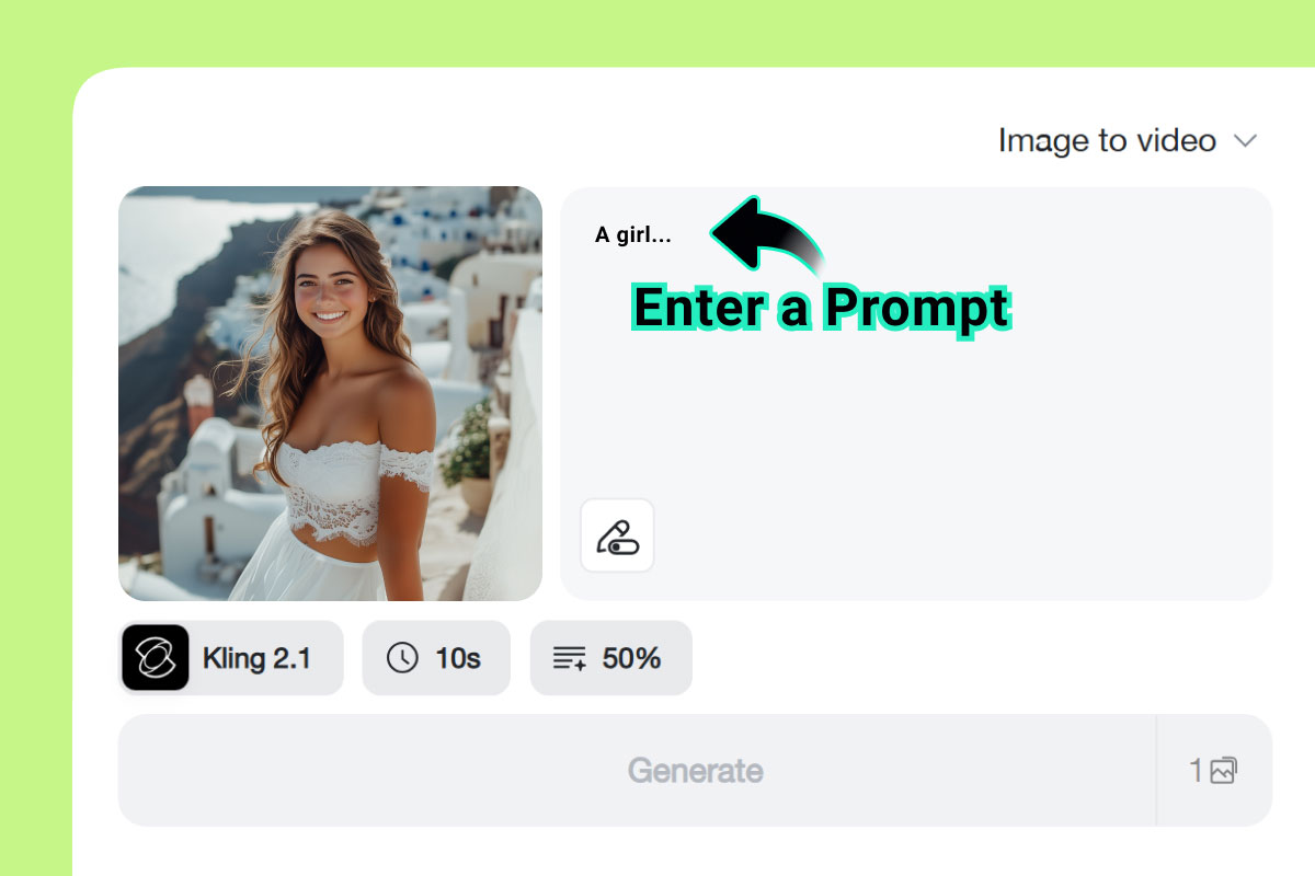 Step 2: Enter a Prompt