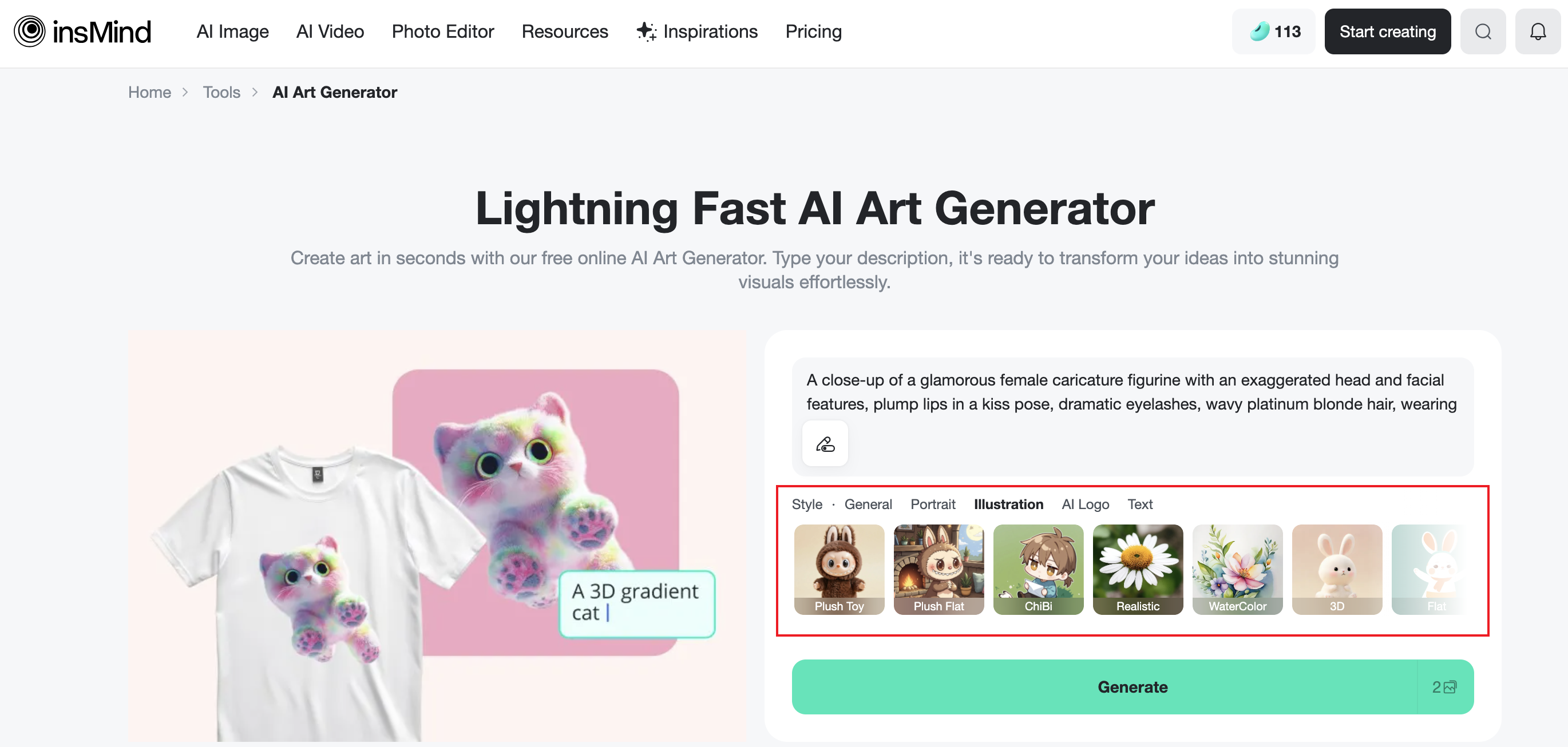 best AI image generator for line art
