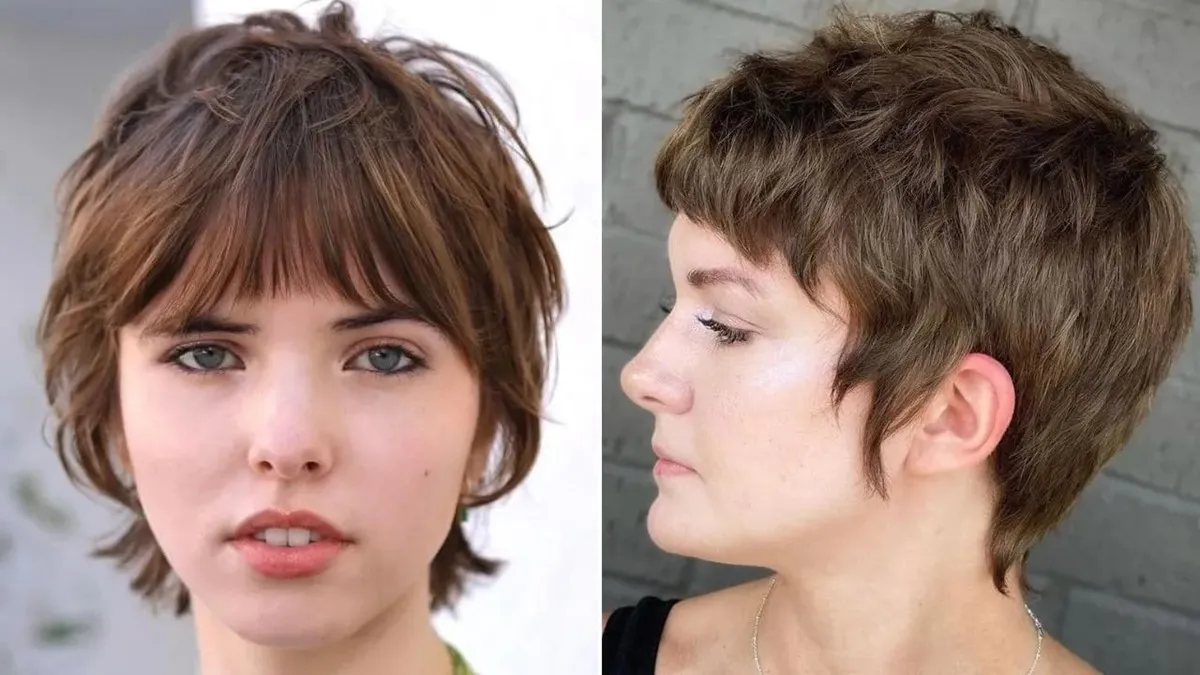 Try a shaggy pixie cut filter for a relaxed, carefree vibe and effortless short-hair look.