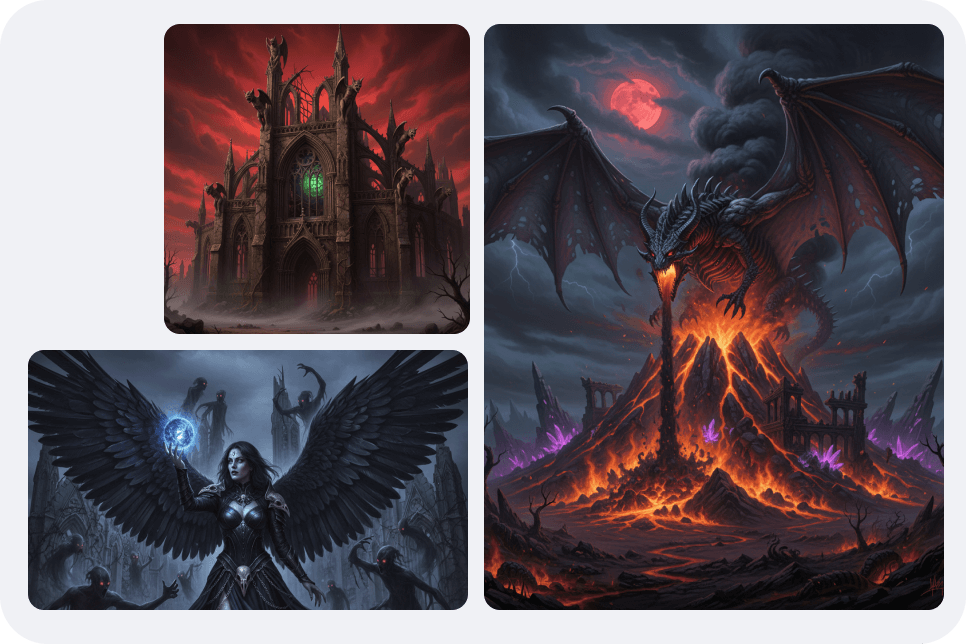 AI Dark Fantasy Generator: Create Stunning Dark Fantasy Art Online
