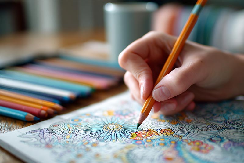 Coloring&nbsp;Page&nbsp;for&nbsp;Adults&nbsp;to&nbsp;Relieve&nbsp;Stress