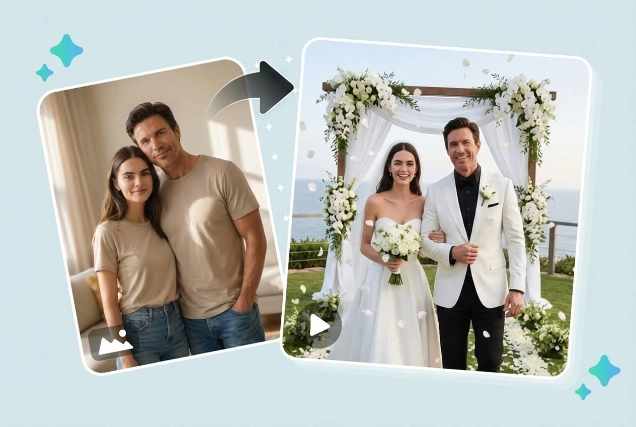 Generate a Wedding Video from Ready-Made Templates