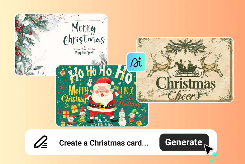 Create AI Christmas Cards in Seconds Create AI Christmas Cards in Seconds