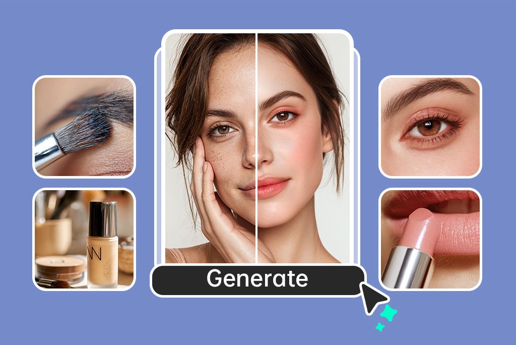 All-in-One AI Makeup Generator for Virtual Makeovers