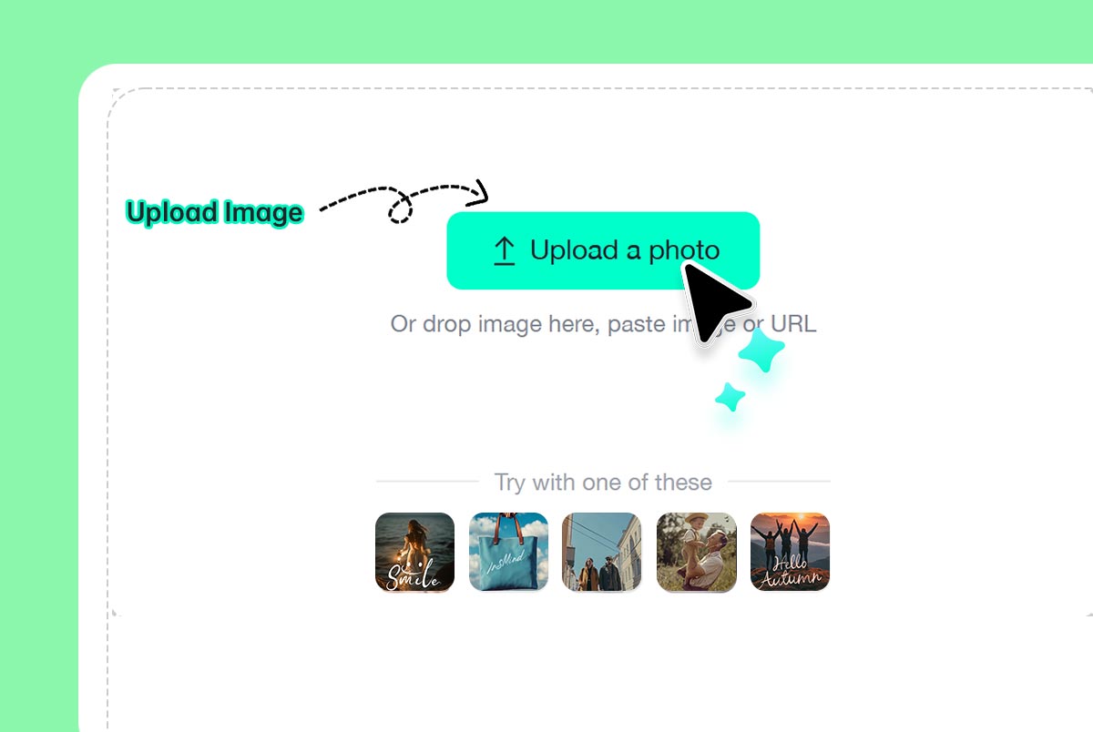 Step 1: Upload your photo