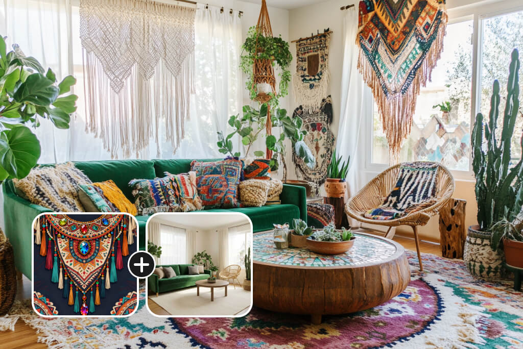 AI Style Transfer: Bring Artistic Inspiration to Your Interiors