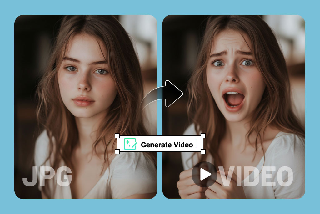 Turn Any Photo into a Scared Face Video