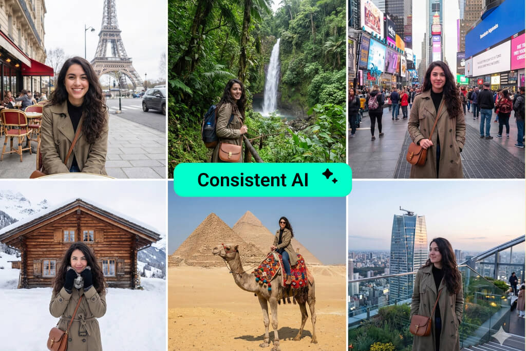 Create Consistent Characters in Different Scenes and Backgrounds