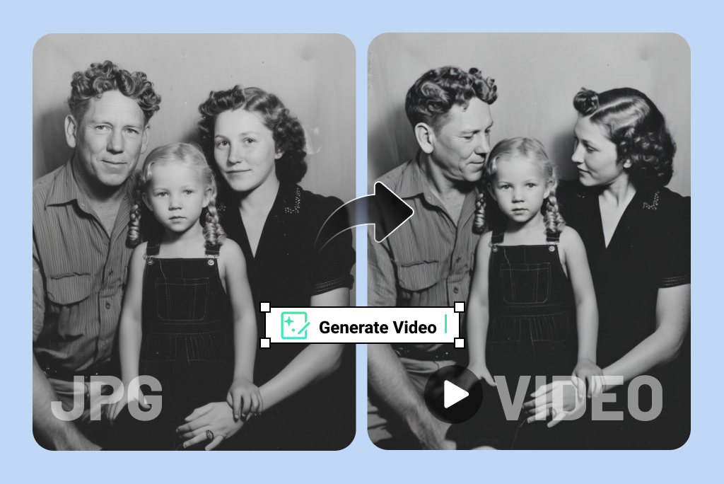 AI Old Photo Animation