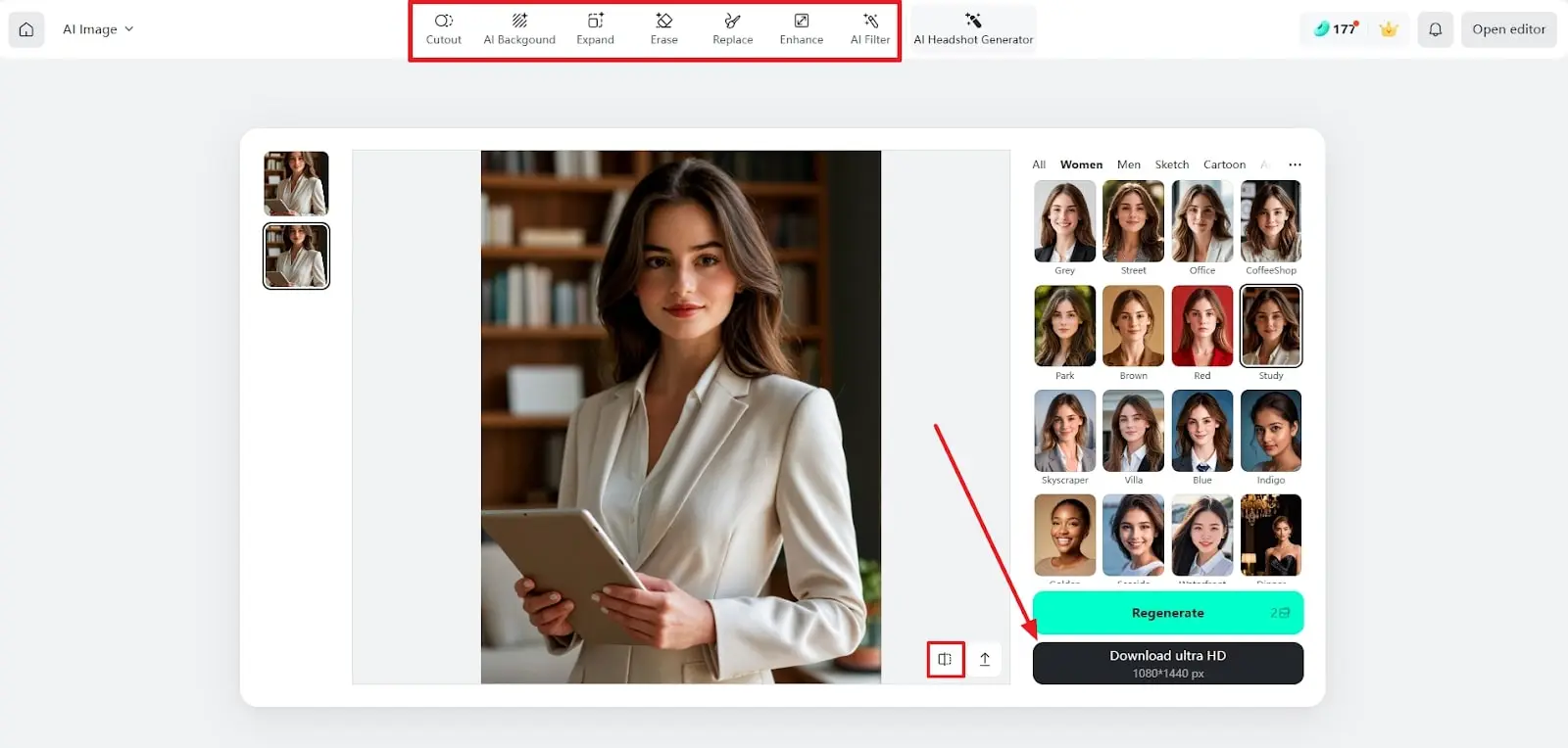Get your professional headshot on insMInd