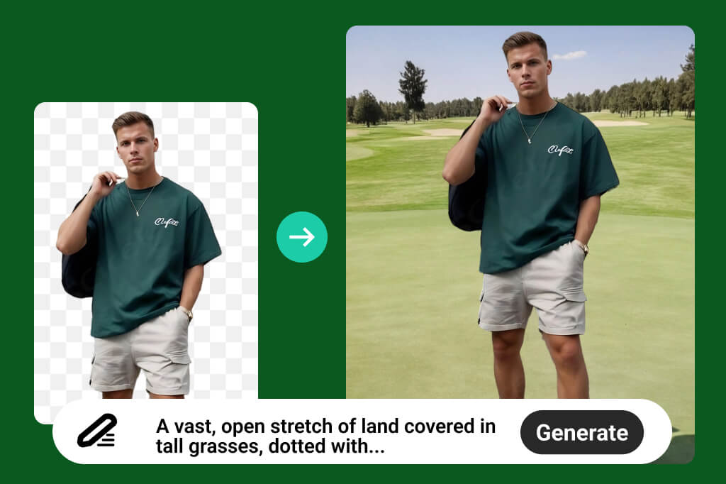 Customize AI Backgrounds by Prompts Customize AI Backgrounds by Prompts