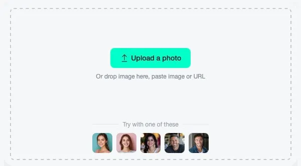 Upload a clear selfie showing your teeth for accurate results.  Image 3