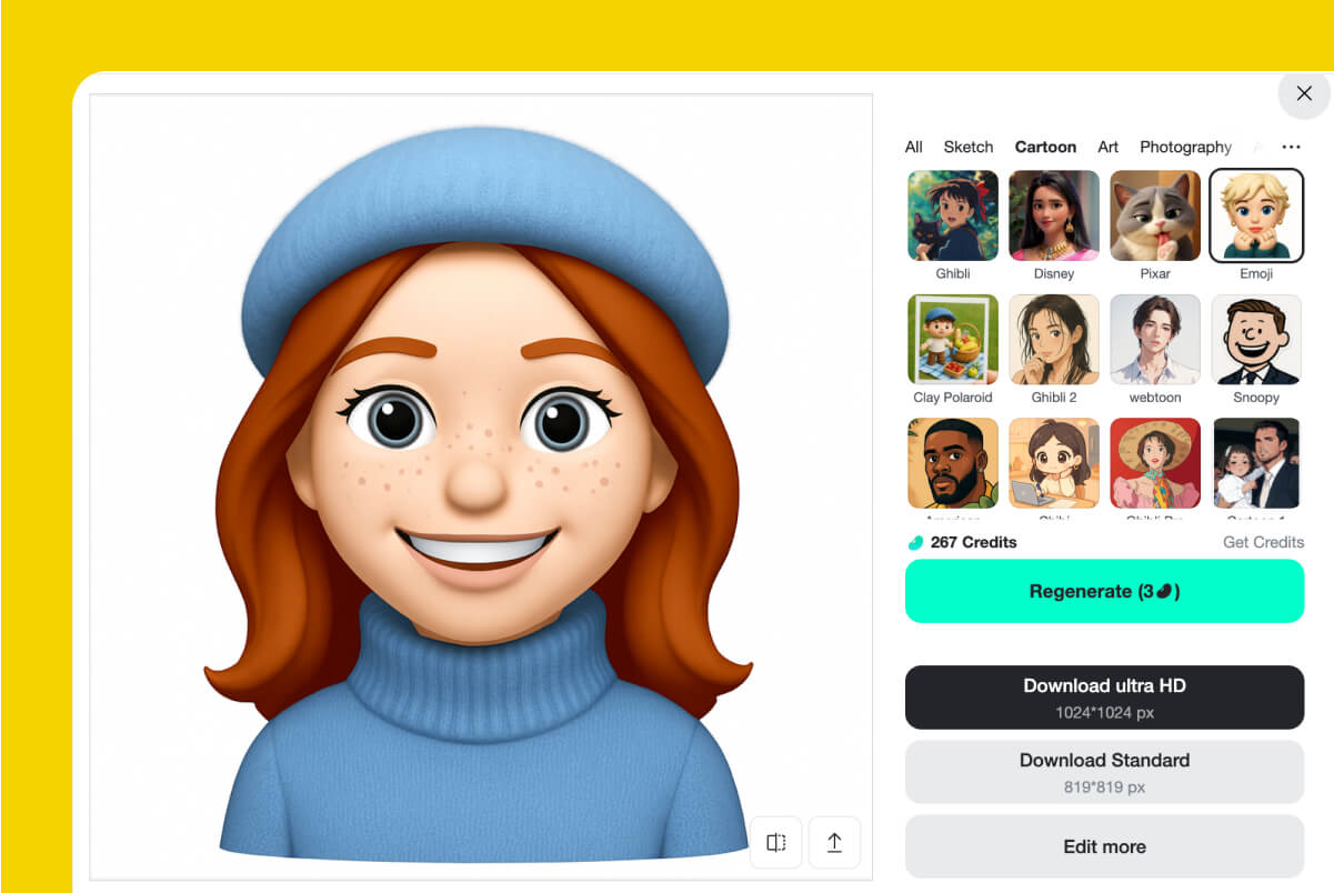 Step 3: Generate Your Emoji Step 3: Generate Your Emoji