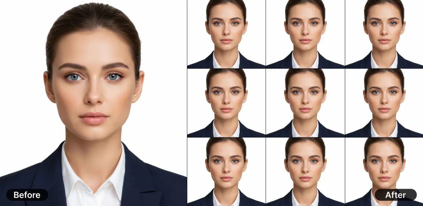 Use Image 2 as a 3×3 template. Paste exact, unaltered copies of Image 1 into each of the nine empty cells, with zero gaps, zero borders, zero scaling, zero rotation. Do not add, remove, or generate any new content. The final output must be a single 3×3 grid containing only Image 1 repeated nine times, seamlessly aligned to the template.