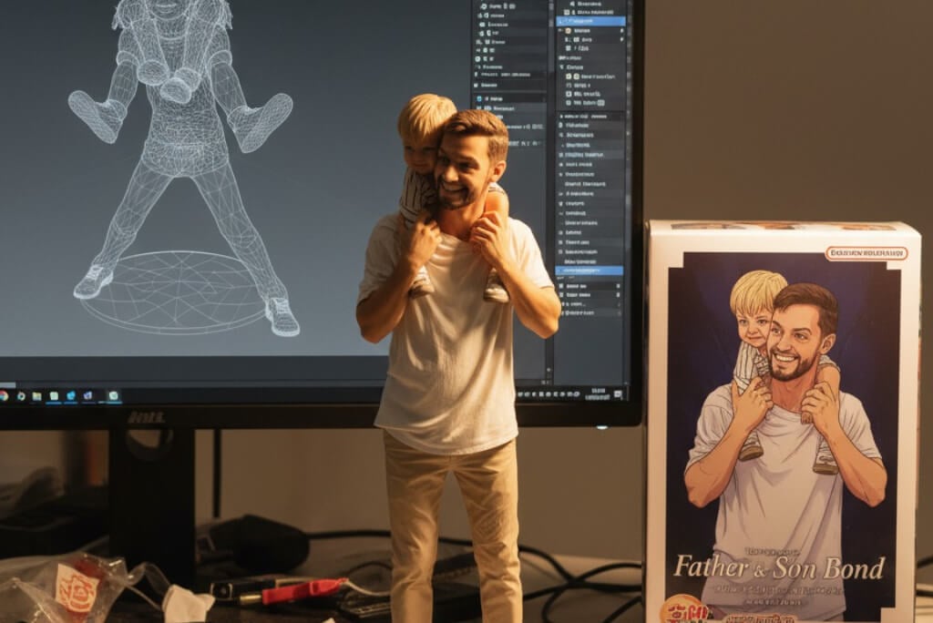Generate Realistic 3D Figures with Ease Generate Realistic 3D Figures with Ease